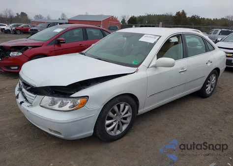 2007 Hyundai Azera Limited/Se from USA, damaged, VIN KMHFC46F97A155781